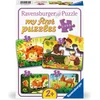 Image de Ravensburger puzzel Forest Animals - Legpuzzel - 2, 4, 6, 8 stukjes