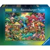 Image de Ravensburger - Merry Mushroom Village - Puzzel - 1000 Stukjes