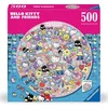 Image de Ravensburger Hello Kitty ronde puzzel - 500 stukjes - legpuzzel.