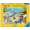 Image de Erwachsenenpuzzle 1000 Teile - SpongeBob Schwammkopf - Beach Fun at the Goo Lagoon Physical