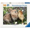 Image de Ravensburger   Rabbit and Chick   Legpuzzel   500 Stukjes