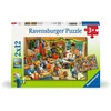 Image de Kinderpuzzle 2x12 Teile - Weihnachtswerkstatt Physical
