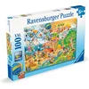 Image de Ravensburger Puzzel - Vier Seizoenen van Plezier (4 Seasons of Fun) - 100 XXL Stukjes
