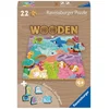 Image de Ravensburger houten puzzel onderwaterdieren - educatief speelgoed 22 stukjes.