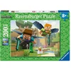 Image de Ravensburger puzzel Minecraft avontuur 200 XXL stukjes kinderen.
