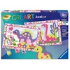 Image de Ravensburger   CreArt Junior   Kunstnummer   Kleurrijke dinosaurussen   Schilder volgens nummers Set   Vanaf 5 jaar oud tot 12023213