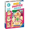 Image de Ravensburger Mix & Match puzzel Mijn boerderijvrienden - Legpuzzel - 3x24 stukjes