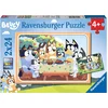Image de Ravensburger puzzel Bluey - Legpuzzel - 2x24 stukjes