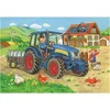 Image de Ravensburger puzzel Op de bouwplaats en boerderij - 2x12 stukjes - kinderpuzzel