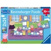 Image de Ravensburger puzzel Peppa Pig - Twee puzzels - 24 stukjes - kinderpuzzel