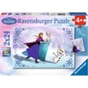 Image de Ravensburger Disney Frozen: Zussen voor altijd - 2x24 stukjes - kinderpuzzel