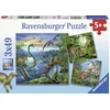 Image de Ravensburger Dinosauriërs Puzzelset | 3 x 49 Stukjes