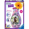Image de Ravensburger Bloemenvaas paarden- Girly Girl 3D puzzel - 216 stukjes