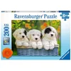 Image de Ravensburger puzzel Schattige puppies - legpuzzel - 200 stukjes