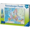 Image de Puzzel Ravensburger Carte d'Europe