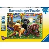 Image de Ravensburger puzzel Honden picknick - Legpuzzel - 100 stukjes