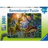 Image de Ravensburger puzzel Oase van dinosauriÃ Â«rs - Legpuzzel - 100 stukjes