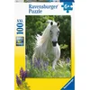 Image de Ravensburger puzzel Witte Merrie - Legpuzzel - 100 XXL stukjes