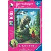 Image de Ravensburger puzzel Roodkapje en de wolf - legpuzzel - 100 stukjes