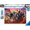 Image de Ravensburger puzzel The Mandalorian de krachtmeting - legpuzzel - 200 stukjes