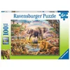 Image de Ravensburger puzzel Afrikaanse savanne - Legpuzzel - 100 stukjes
