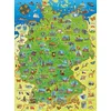 Image de Ravensburger Kinderpuzzle - Bunte Deutschlandkarte - 200 Teile Puzzle für Kinder ab 8 Jahren Physical