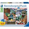 Image de Ravensburger puzzel Après-ski - Legpuzzel - 500 stukjes