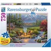Image de Ravensburger legpuzzel XXL stukjes - By the Fireplace - 750 stukjes.