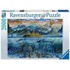 Image de Ravensburger puzzel walvis 2000 stukjes - dieren puzzel volwassenen.