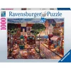 Image de Ravensburger puzzel Geschilderd Parijs - Legpuzzel - 1000 stukjes
