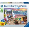 Image de Ravensburger puzzel Strandavond - Legpuzzel - 500 stukjes