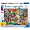Image de Ravensburger legpuzzel dieren XXL stukken 750 stuks puzzelplezier.