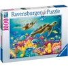 Image de Ravensburger puzzel Blauwe onderwaterwereld - Legpuzzel - 1000 stukjes