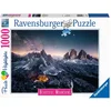 Image de Ravensburger puzzel Drei Zinnen, Dolomieten - Legpuzzel - 1000 stukjes