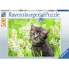 Image de Ravensburger Katje in de wei - Legpuzzel - 500 stukjes