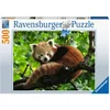 Image de Ravensburger puzzel Schattige rode panda - Legpuzzel - 500 stukjes
