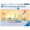 Image de Ravensburger puzzel Een dag in Parijs - Legpuzzel - 1000 stukjes