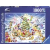 Image de Ravensburger puzzel Kerstmis met Disney - Legpuzzel - 1000 stukjes