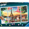 Image de Tekeningen om te schilderen Ravensburger Paris Reflections 80 x 50 cm 4 Stuks