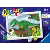 Image de Ravensburger CreArt Roaming Dinosaur - Schilderen op nummer voor kinderen