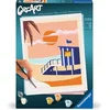 Image de CreArt, Malen nach Zahlen Adults Trend - Strandhaus Physical