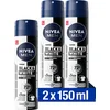 Image de NIVEA MEN Black & White Original Anti-Transpirant Spray - Geen witte of gele vlekken - Quickdry - Alcoholvrij - Beschermt 72 uur - 2 x 150ml