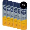 Image de Nivea Men Active Energy Deodorant Spray - 6 x 150 ml