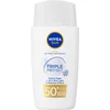 Image de NIVEA SUN UV Face Triple Protect Ultralichte Zonnebrand Gezicht SPF 50+ - Met Hyaluronzuur - Zonnebrandcrème - 40 ml