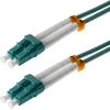 Image de Helos 3m OM3 LC/LC Glasvezel kabel Turkoois