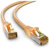 Image de CAT6a S/FTP PIMF LSZH Geel 15 meter - Netwerkkabel - Computerkabel - Kabel
