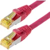 Image de Helos S/FTP (PIMF) CAT 6a 10m netwerkkabel Cat6a S/FTP (S-STP) Magenta
