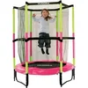 Image de Rose Hudora safety trampoline Jump in 3.0 - 140 cm Ø