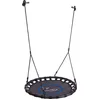 Image de Nestschommel Ø 90 cm (Zwart/Blauw)