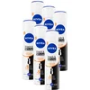 Image de NIVEA Black & White Ultimate Impact Deodorant Spray - Anti-vlekken Deo - 72H Bescherming - Voordeelverpakking - 6 x 150ml